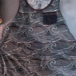 Wave tank top
